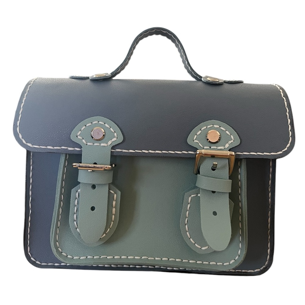 Shades of Blue Saddle Bag
